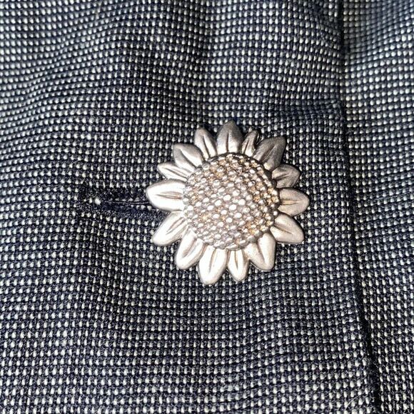 Vintage, Virgo II, Gray Micro Checkered Blazer Dress - Picture 12 of 16